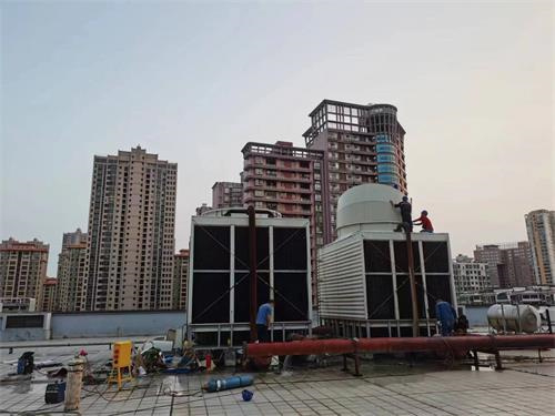 淺析橫流式冷卻塔運作原理和適用范圍(閉式橫流冷卻