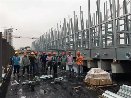 閉式冷卻塔填料拆換留意什么(山東密閉式冷卻塔更換