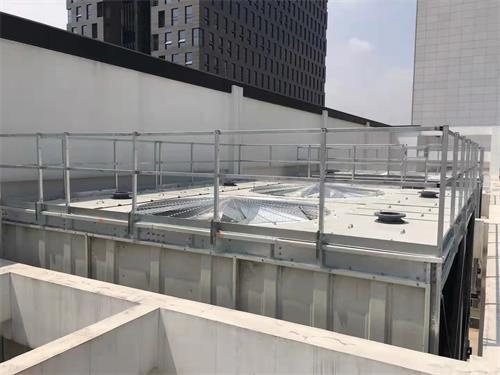 閉式冷卻塔閉式冷卻塔的工作原理(中溫逆流式方形冷